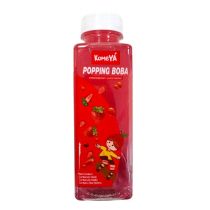 Bebida con Popping Boba sabor Fresa 350ml KOMEYA