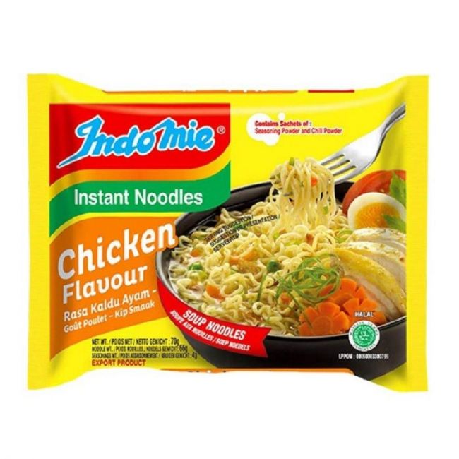 Fideos instantáneos sabor Pollo (Indomie) 70g