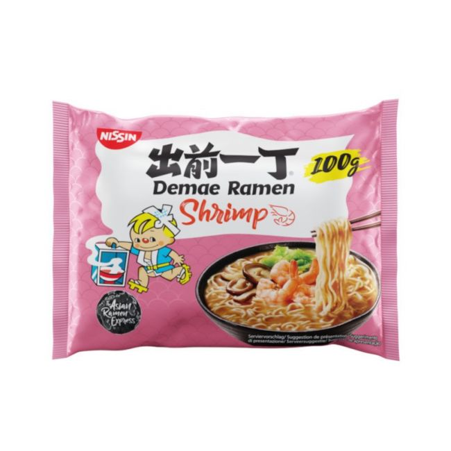 Ramen Instantáneo Gamba (NISSIN) 100 g
