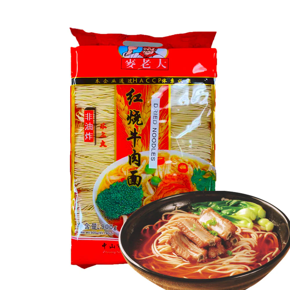 MAILAODA TALLARINES TRIGO SABOR TERNERA 900G