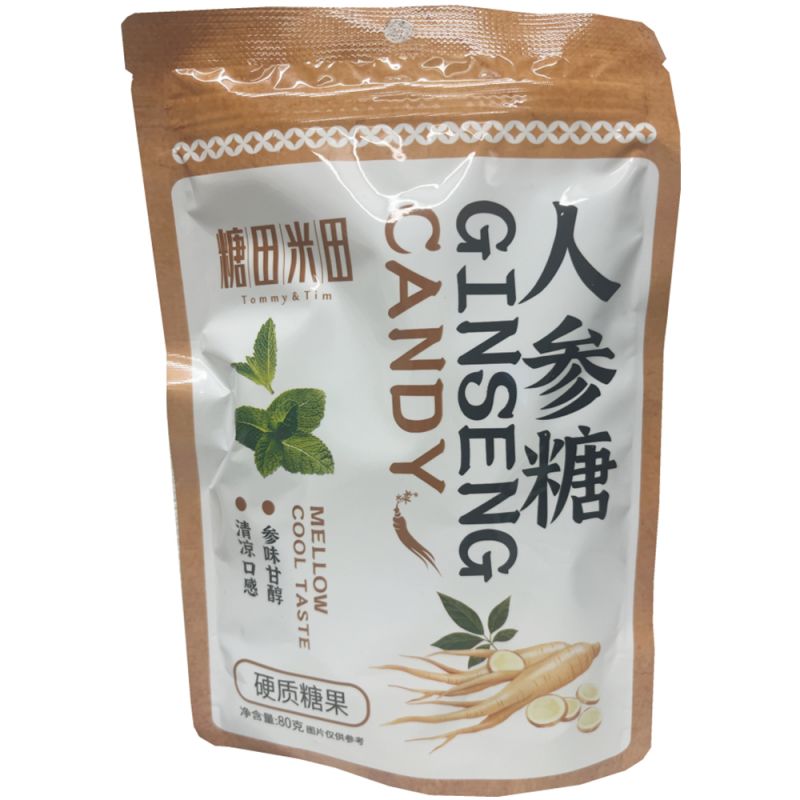 (TOMMY & TIM) Caramelos de Ginseng  80 g